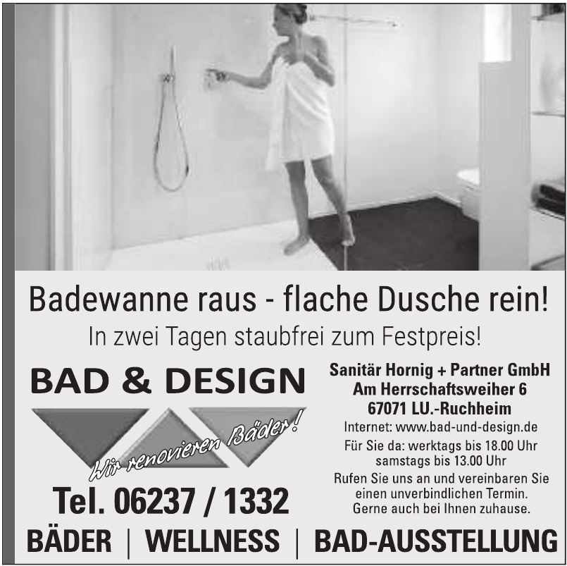 Bad & Design Sanitär Hornig & Partner GmbH