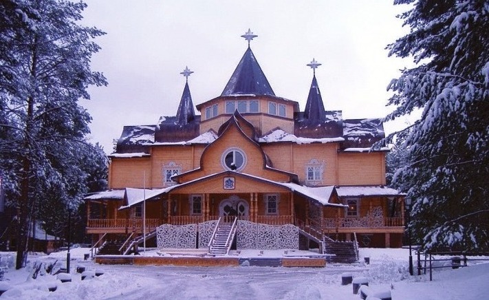 Das Anwesen von „Väterchen Frost“ im Nordosten Russlands. Foto: Christian von Rueden