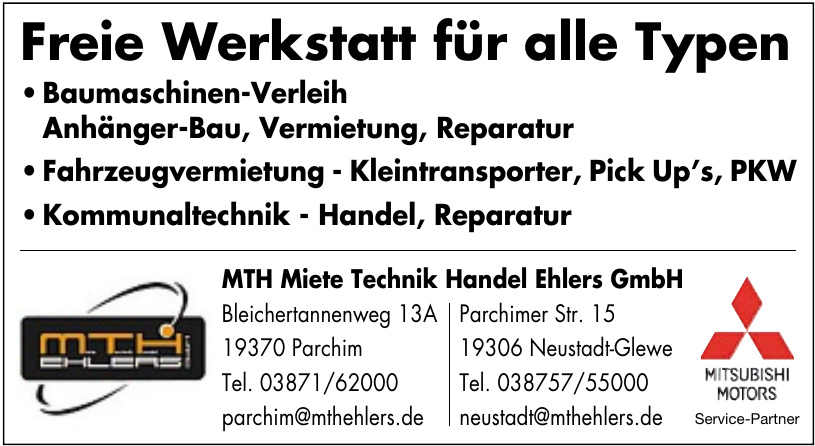 MTH Miete Technik Handel Ehlers GmbH
