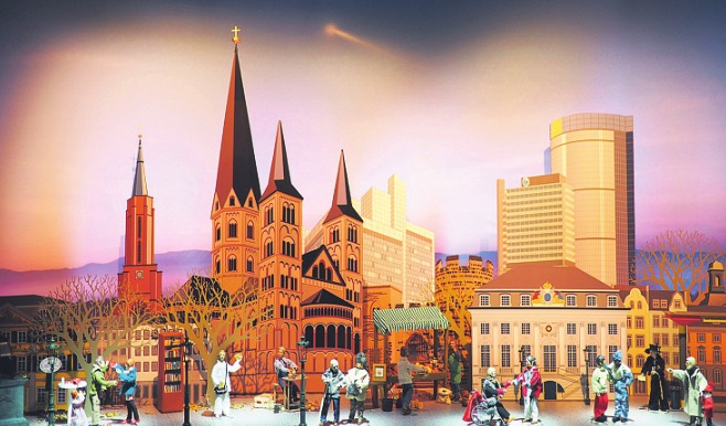 Die Krippe des letzten Jahres. Foto: Bonner Münster Die Krippe des letzten Jahres. Foto: Bonner Münster