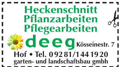 deeg garten- und landschaftsbau gmbh deeg garten- und landschaftsbau gmbh