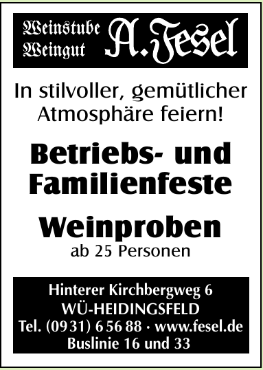 Weingut A. Fesel Weingut A. Fesel
