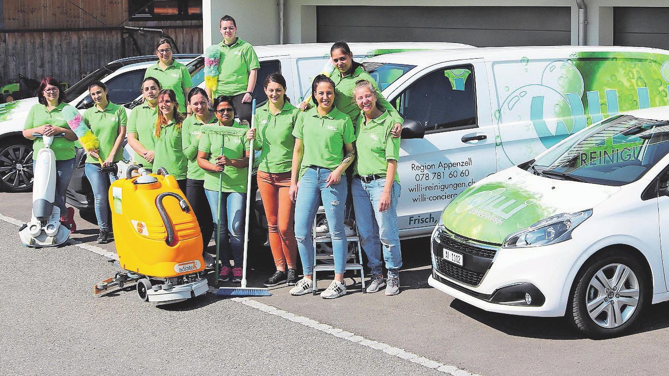 Das multikulturelle Team ist gut geschult. Bild: PD