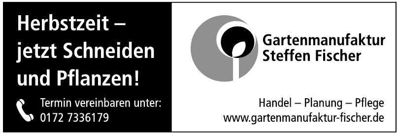 Gartenmanufaktur Steffen Fischer Gartenmanufaktur Steffen Fischer