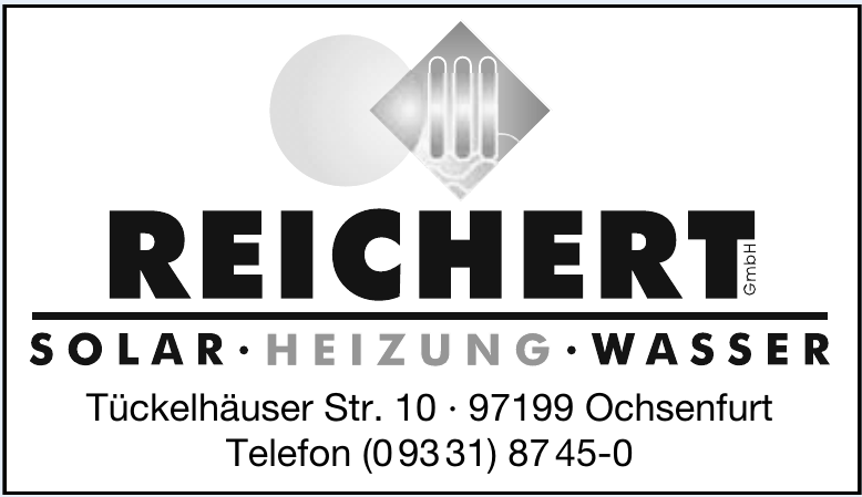 Reichert GmbH – Solar Heizung Wasser Reichert GmbH – Solar Heizung Wasser