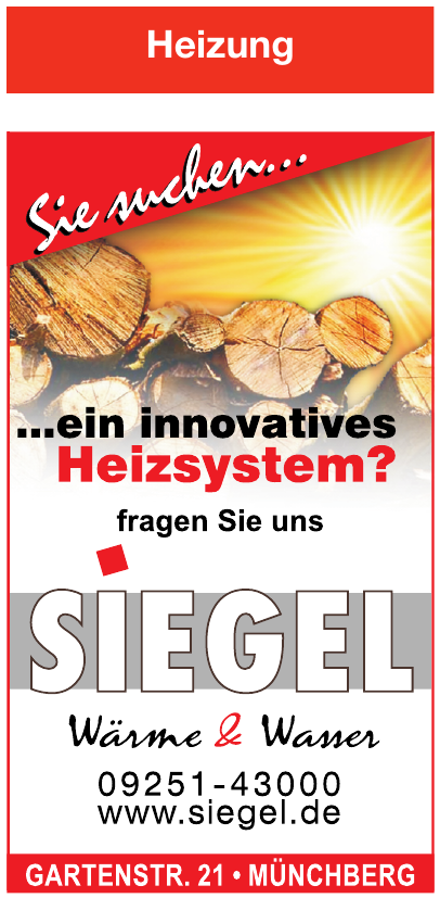 Siegel Wärme & Wasser Siegel Wärme & Wasser