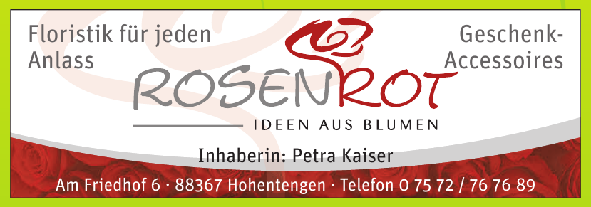 Rosenrot Rosenrot