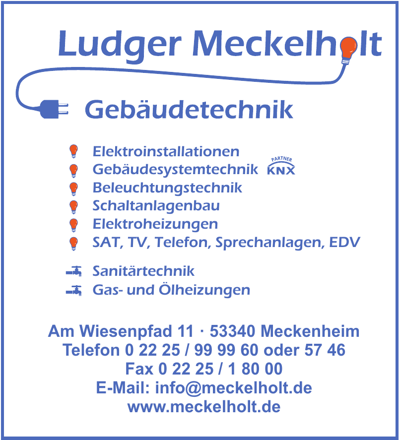 Ludger Meckelholt Gebäudetechnik Ludger Meckelholt Gebäudetechnik