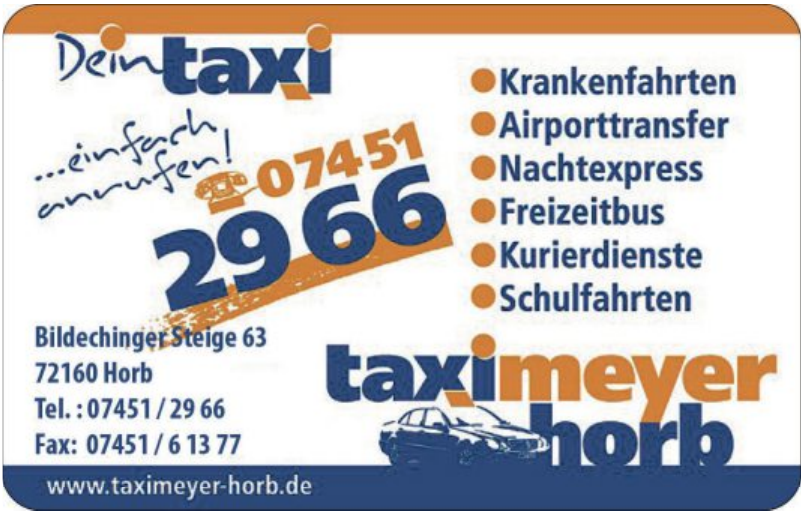 Taxi Meyer Horb Taxi Meyer Horb
