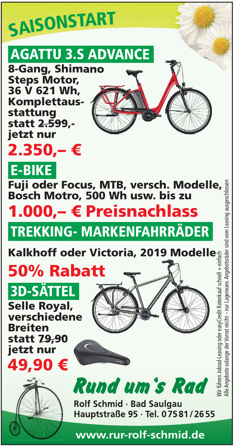 Rolf Schmid - Rund um´s Rad Rolf Schmid - Rund um´s Rad
