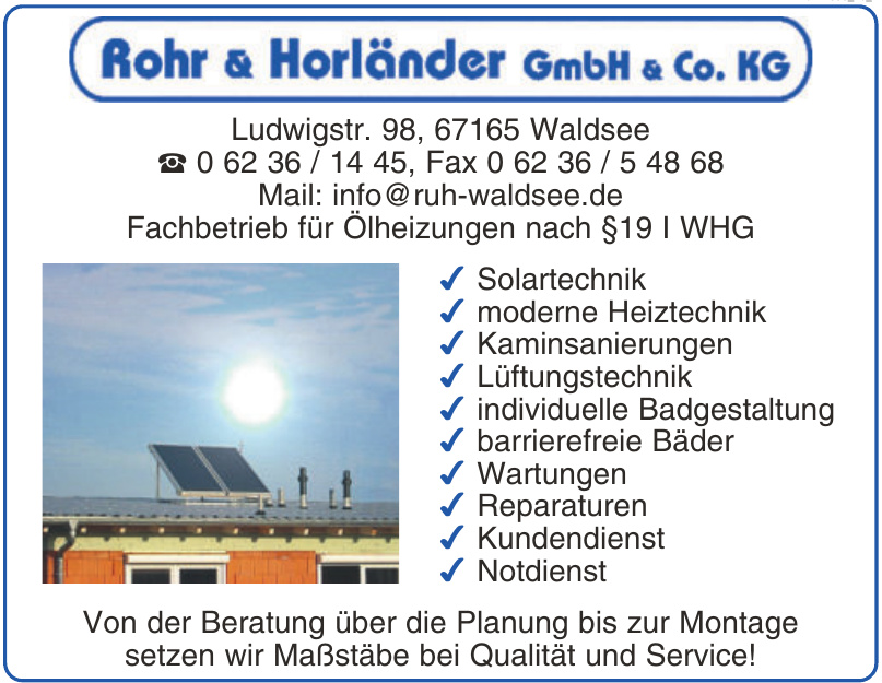 Rohr & Horländer GmbH & Co. KG