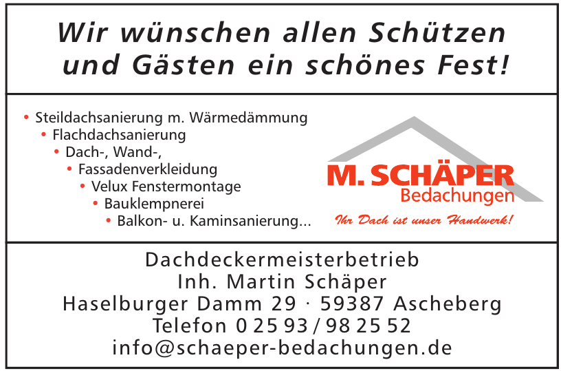 M. Schäper Bedachungen M. Schäper Bedachungen