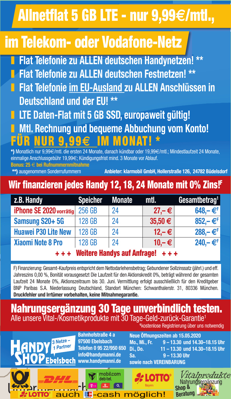 Handy Shop Ebelsbach Handy Shop Ebelsbach