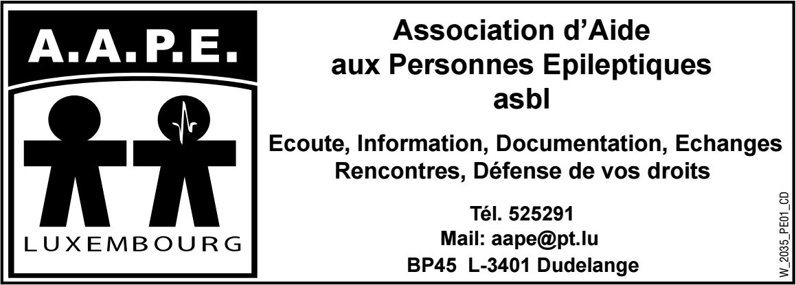 Association d'Aide aux Personnes Epileptiques asbl Association d'Aide aux Personnes Epileptiques asbl