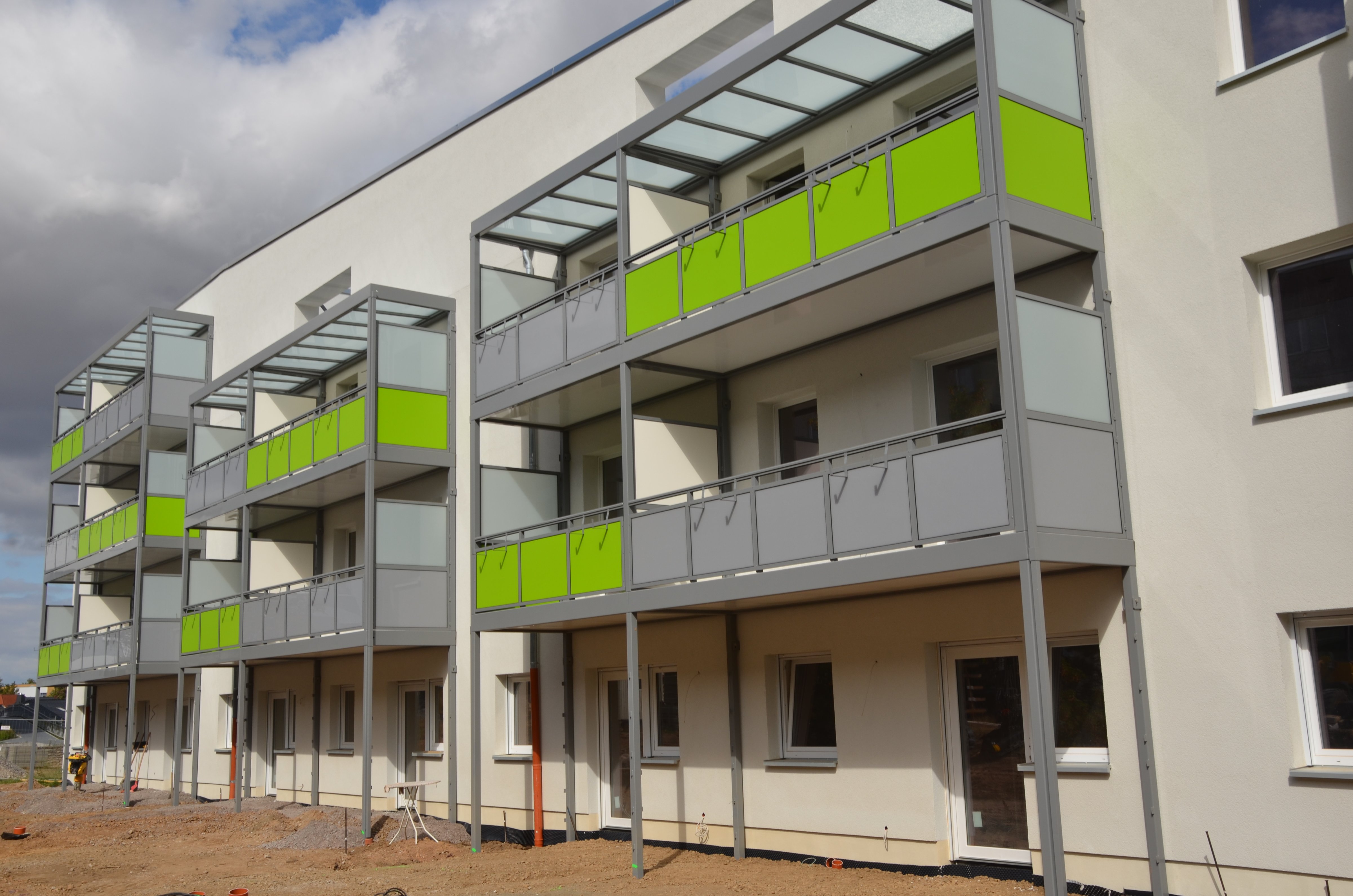 Echtes Vorzeigeobjekt: In den Umbau des Hauses Ahornweg 4-7 fließen derzeit rund 2,6 Millionen Euro. Echtes Vorzeigeobjekt: In den Umbau des Hauses Ahornweg 4-7 fließen derzeit rund 2,6 Millionen Euro.