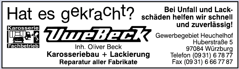 Uwe Beck Uwe Beck