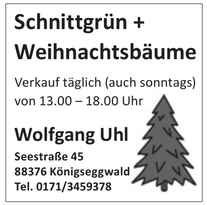Ad №21 Wolfgang Uhl