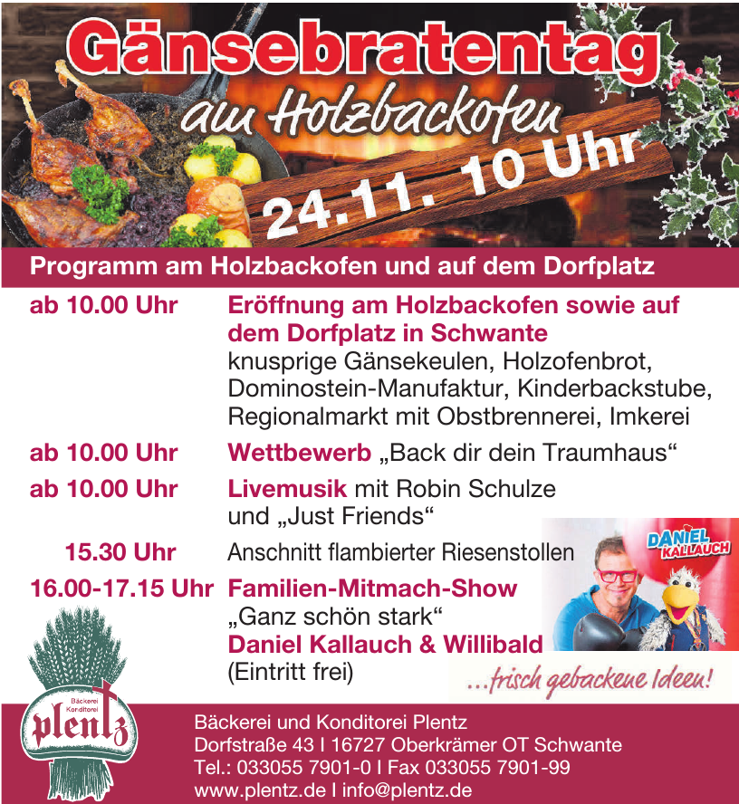 Bäckerei & Konditorei Plentz Bäckerei & Konditorei Plentz