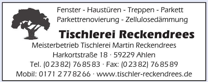 Tischlerei Reckendrees Tischlerei Reckendrees