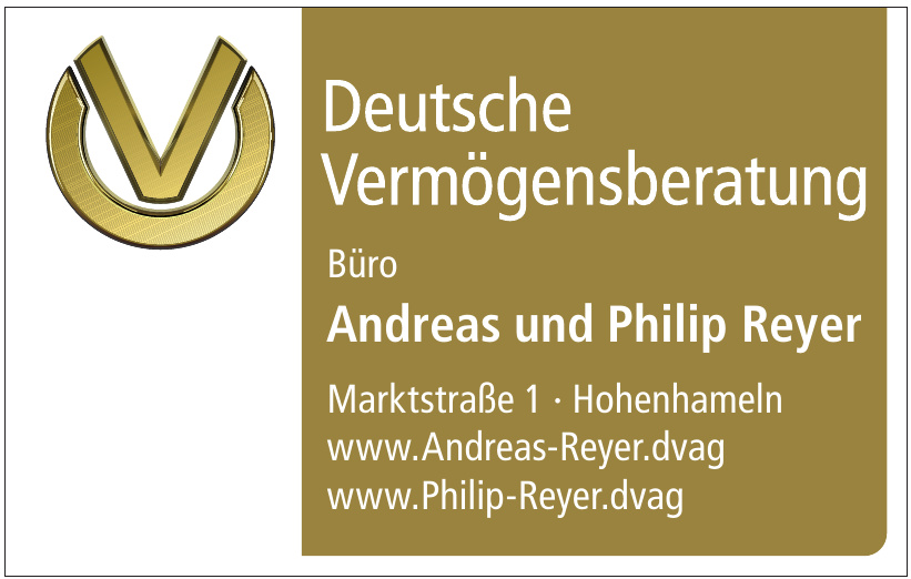 Deutsche Vermögensberatung Andreas und Philip Reyer Deutsche Vermögensberatung Andreas und Philip Reyer