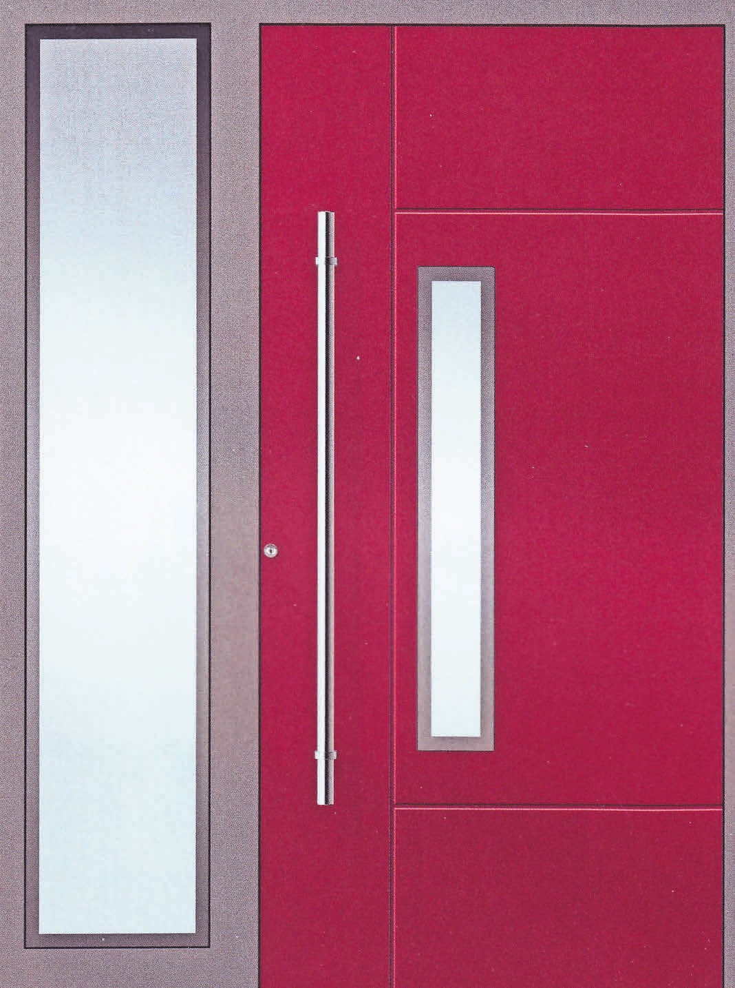 Eine hochwertige Hauseingangstür von KOMPOtherm vereint Sicherheit und Ästhetik. Eine hochwertige Hauseingangstür von KOMPOtherm vereint Sicherheit und Ästhetik.