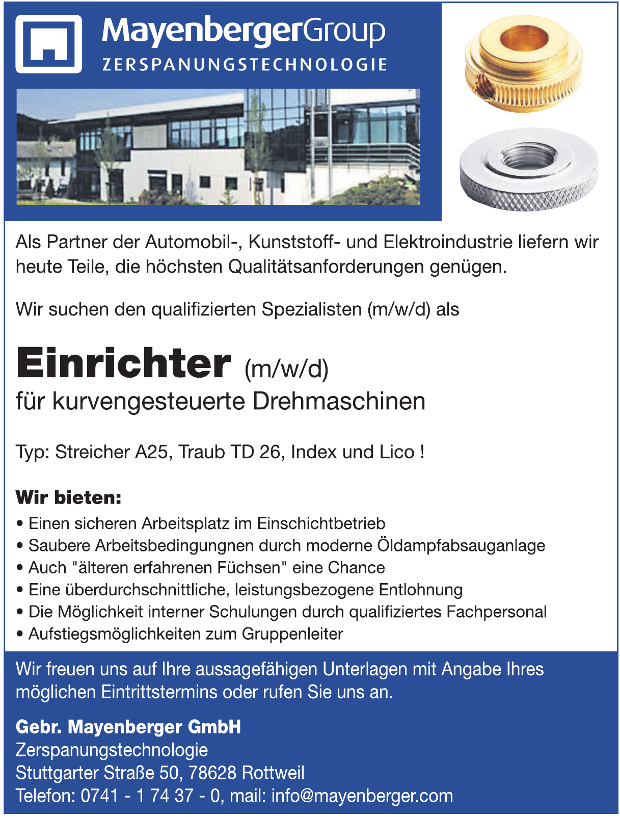 Gerb. Mayenberger GmbH Gerb. Mayenberger GmbH