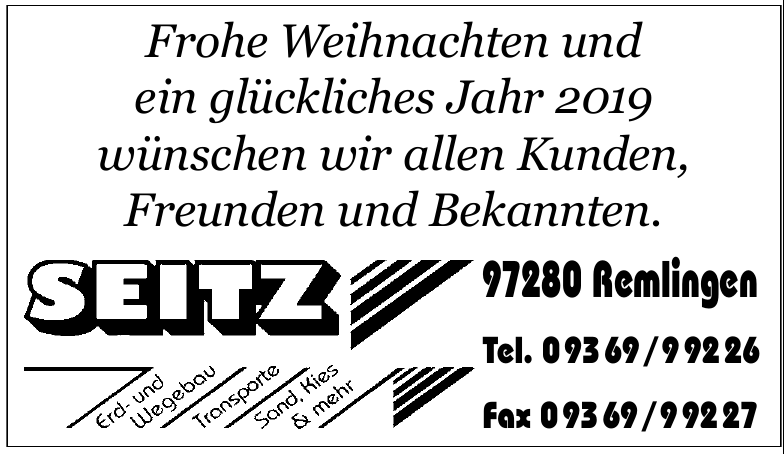 Seitz Seitz
