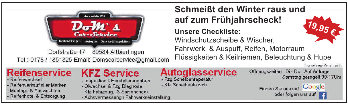 Dom´s Car-Service Dom´s Car-Service