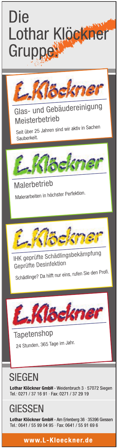Lothar Klöckner GmbH Lothar Klöckner GmbH