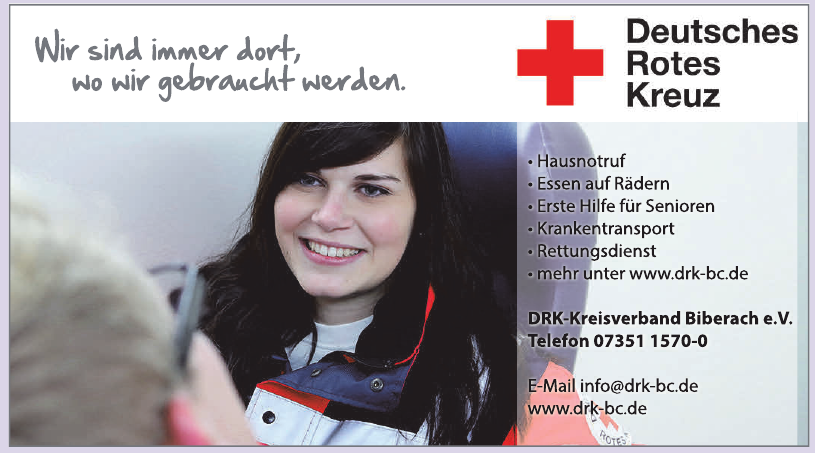 DRK-Kreisverband Biberach e.V DRK-Kreisverband Biberach e.V