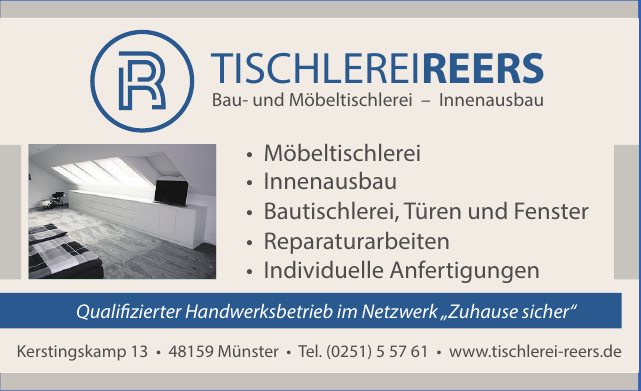 Tischlerei Reers Tischlerei Reers
