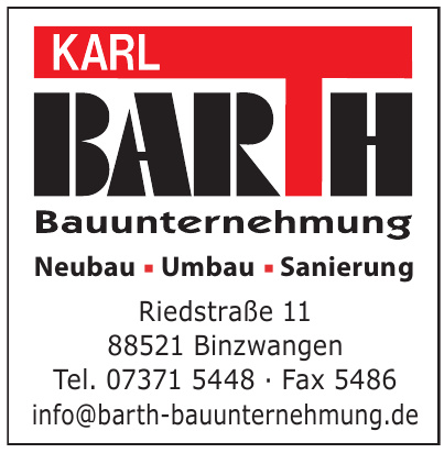 Karl Barth Bauunternehmen