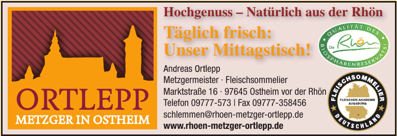 Andreas Ortlepp Metzgermeister - Fleischsommelier