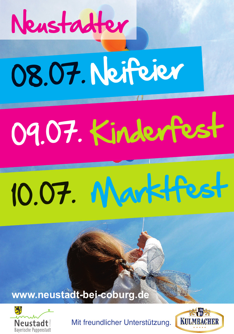 Neustadter Neifeier Kinderfest - Marktfest