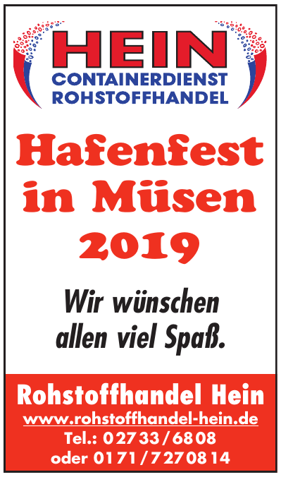 Hein Rohstoffhandel Hein Rohstoffhandel