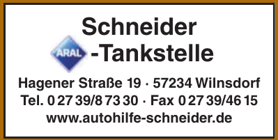 Schneider-Tankstelle Schneider-Tankstelle