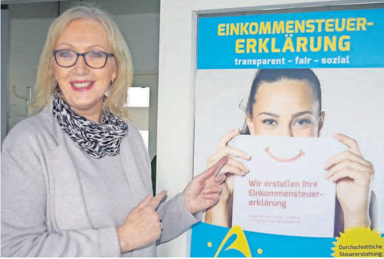 Birgit Winkler vertritt in Arpke den Verein Aktuell Lohnsteuerhilfe. Birgit Winkler vertritt in Arpke den Verein Aktuell Lohnsteuerhilfe.