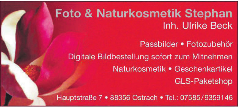 Foto & Naturkosmetik Stephan Foto & Naturkosmetik Stephan
