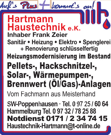 Hartmann Haustechnik e.K. Hartmann Haustechnik e.K.