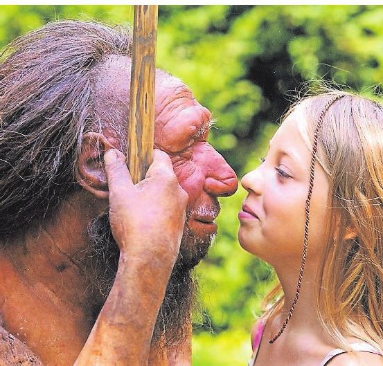 Der Neandertaler fasziniert die ganze Familie. Foto: Stiftung Neanderthal Museum Der Neandertaler fasziniert die ganze Familie. Foto: Stiftung Neanderthal Museum