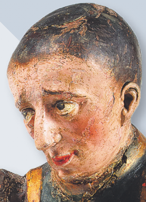 Der kniende Diener nach der Restaurierung Bild: Rheinisches Bildarchiv, Köln, M. Mennicken Der kniende Diener nach der Restaurierung Bild: Rheinisches Bildarchiv, Köln, M. Mennicken
