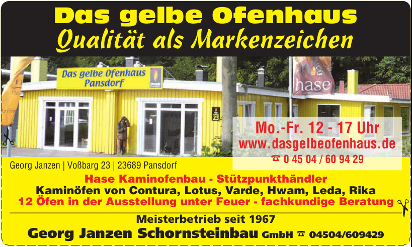 Georg Janzen Schornsteinbau GmbH Georg Janzen Schornsteinbau GmbH