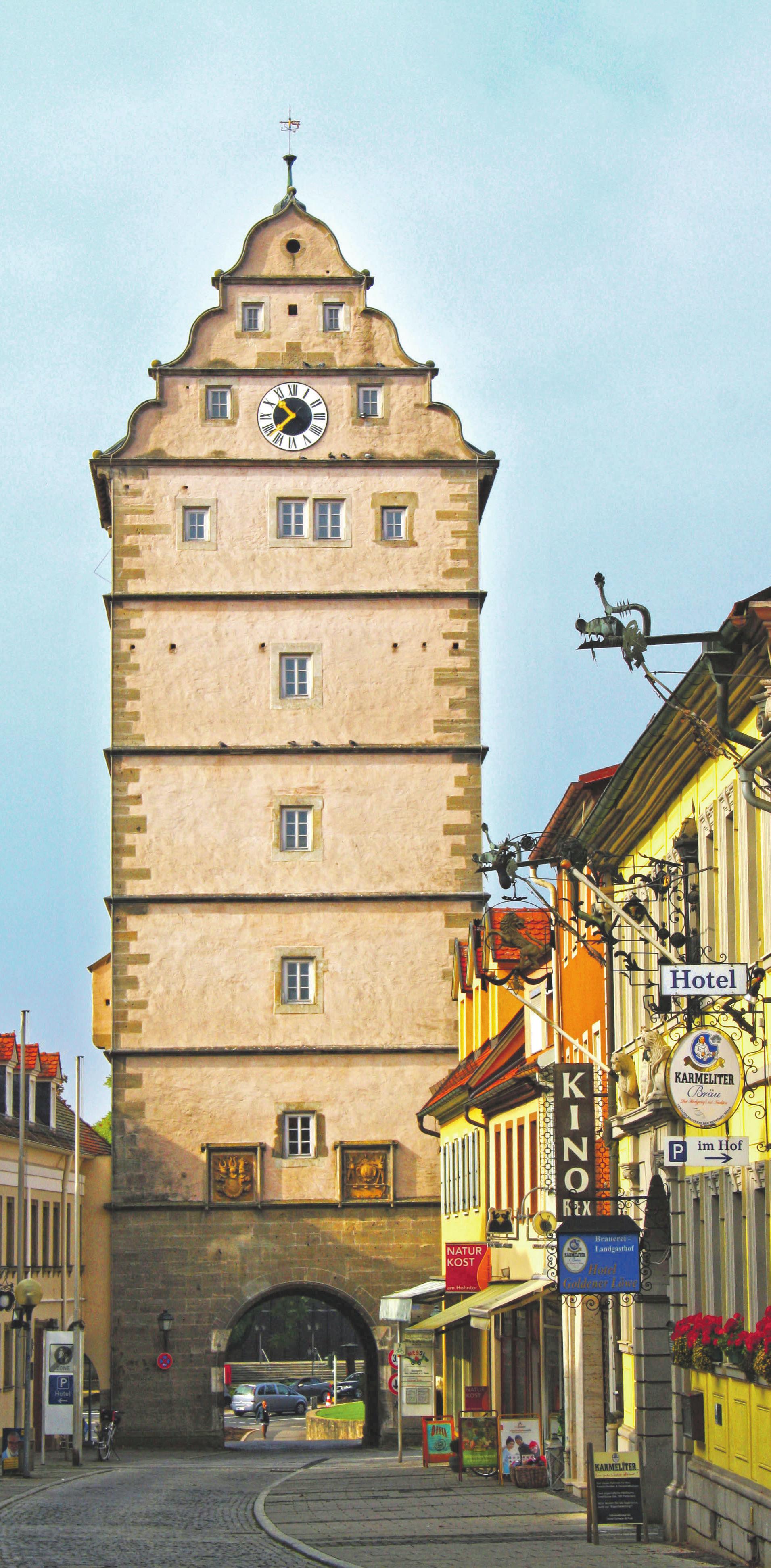 Das Hohntor, Wahrzeichen der Stadt Foto: Jessica Rohrbach Das Hohntor, Wahrzeichen der Stadt Foto: Jessica Rohrbach