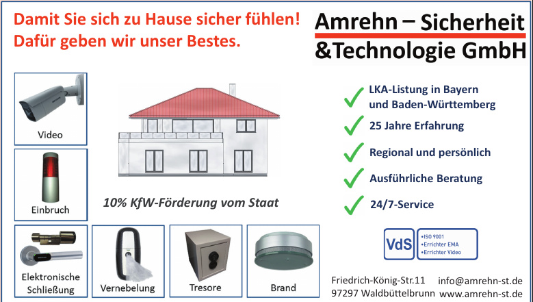 Amrehn - Sicherheit & Technologie GmbH Amrehn - Sicherheit & Technologie GmbH