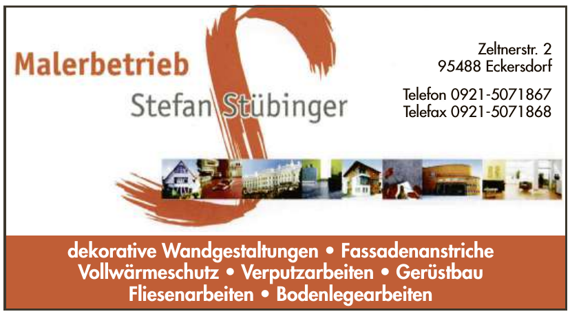 Malerbetrieb Stefan Stübinger Malerbetrieb Stefan Stübinger