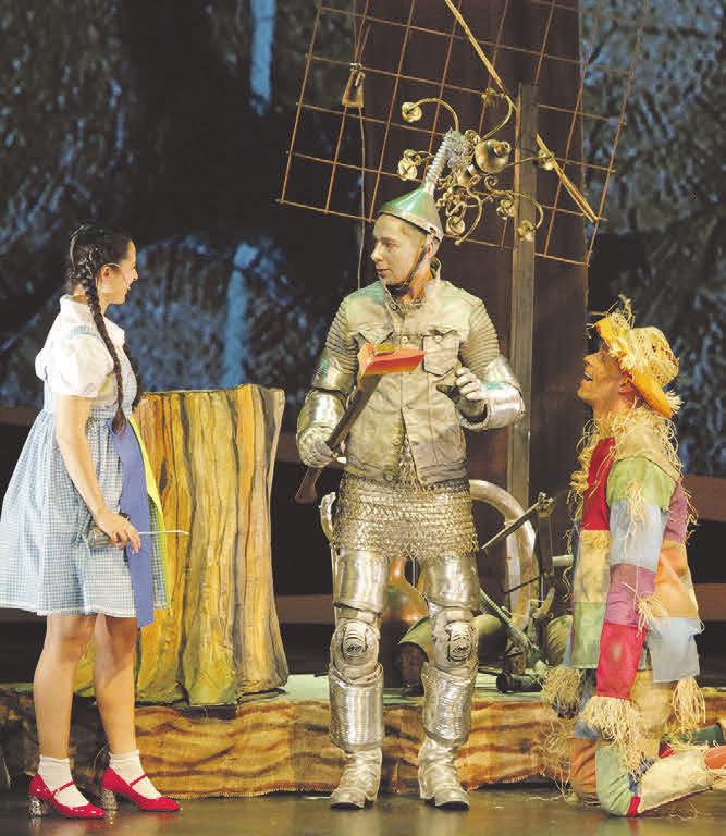 Das Scharoun Theater Wolfsburg zeigt das Weihnachtsmärchen „Der Zauberer von Oz“. (c) Michael Kersten Das Scharoun Theater Wolfsburg zeigt das Weihnachtsmärchen „Der Zauberer von Oz“. (c) Michael Kersten