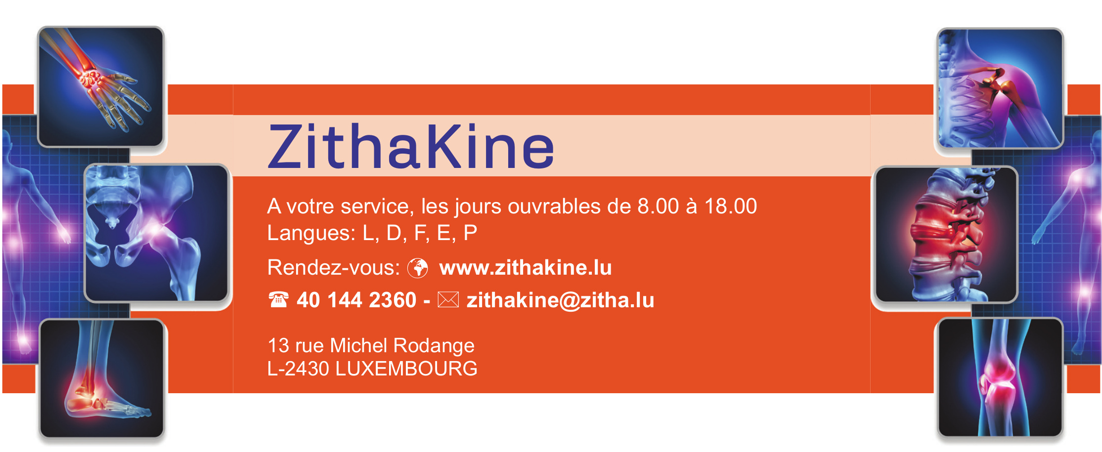 Cabinet de kinésithérapie – ZithaKiné