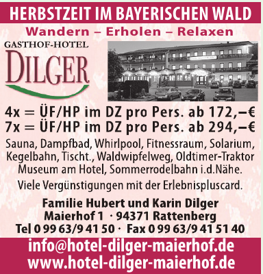 Familie Hubert und Karin Dilger Familie Hubert und Karin Dilger