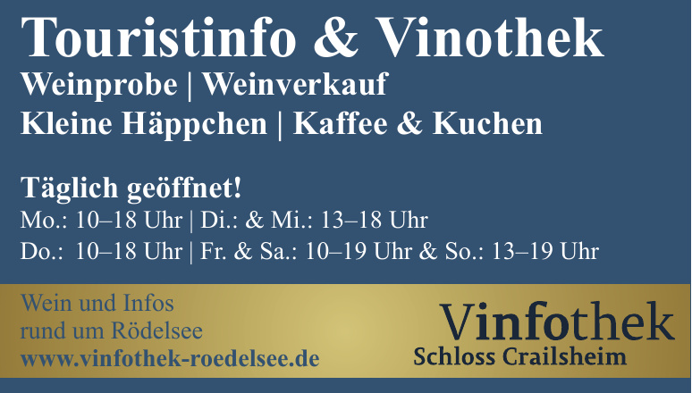 Vinfothek - Schloss Crailsheim