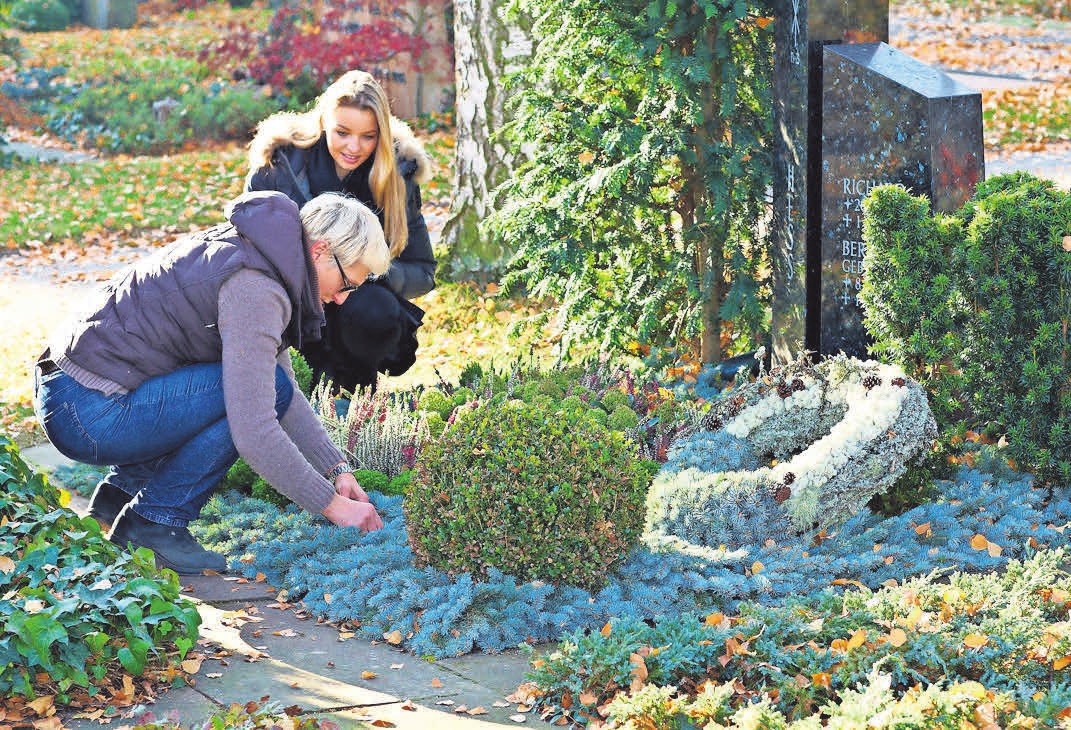 Der Kranz ist auf dem Friedhof beliebt, denn er ist ein Symbol für Unendlichkeit und ewiges Leben. FOTO: BDF Der Kranz ist auf dem Friedhof beliebt, denn er ist ein Symbol für Unendlichkeit und ewiges Leben. FOTO: BDF